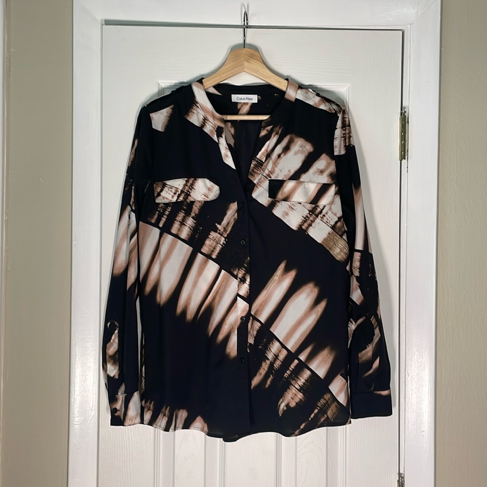 Calvin Klein long sleeved work shirt